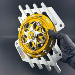 Nâng cấp xế yêu với Combo Che Két Nước Salaya 2 Val Quạt Arm Vàng tại cửa hàng phụ tùng xe máy Dủ Phát Bike! Bảo vệ két nước, tăng tản nhiệt, phong cách 2025 cho Vario 125-150, AirBlade 2013-2020, SH Mode 2013-2019, Honda SH 2013-2019, Click 125, Honda Lead 2 Val.