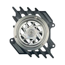 Nâng cấp xế yêu với Combo Che Két Nước 2 Val Két Đen Quạt Trắng H2C! Bảo vệ két nước, tăng tản nhiệt, phong cách 2025 cho Vario 125-150, AirBlade, SH Mode, Honda SH, Click, Lead.