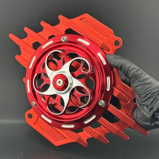 Nâng cấp xế yêu với Combo Che Két Nước 2 Val Két Đỏ Quạt Đỏ ARM! Bảo vệ két nước, tăng tản nhiệt, phong cách 2025 cho Vario 125-150, AirBlade, SH Mode, Honda SH, Click, Lead.