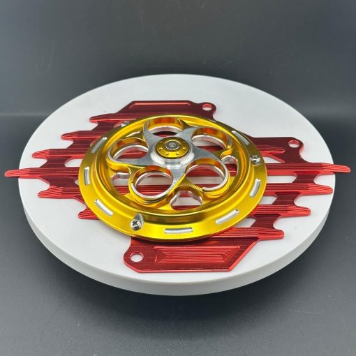 Nâng cấp xế yêu với Combo Che Két Nước 2 Val Két Đỏ Quạt Vàng ARM! Bảo vệ két nước, tăng tản nhiệt, phong cách 2025 cho Vario 125-150, AirBlade, SH Mode, Honda SH, Click, Lead.