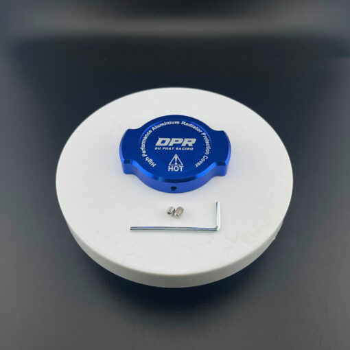 Nắp che két nước DPR xanh dương, nắp che két nước ocean sapphire, blue ocean monster engine, phụ kiện độ két xanh dương 2026, nắp che két exciter wave xanh dương ocean