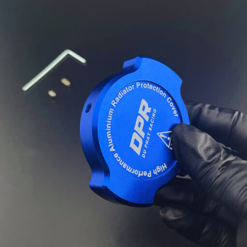 Nắp che két nước DPR xanh dương, nắp che két nước ocean sapphire, blue ocean monster engine, phụ kiện độ két xanh dương 2026, nắp che két exciter wave xanh dương ocean