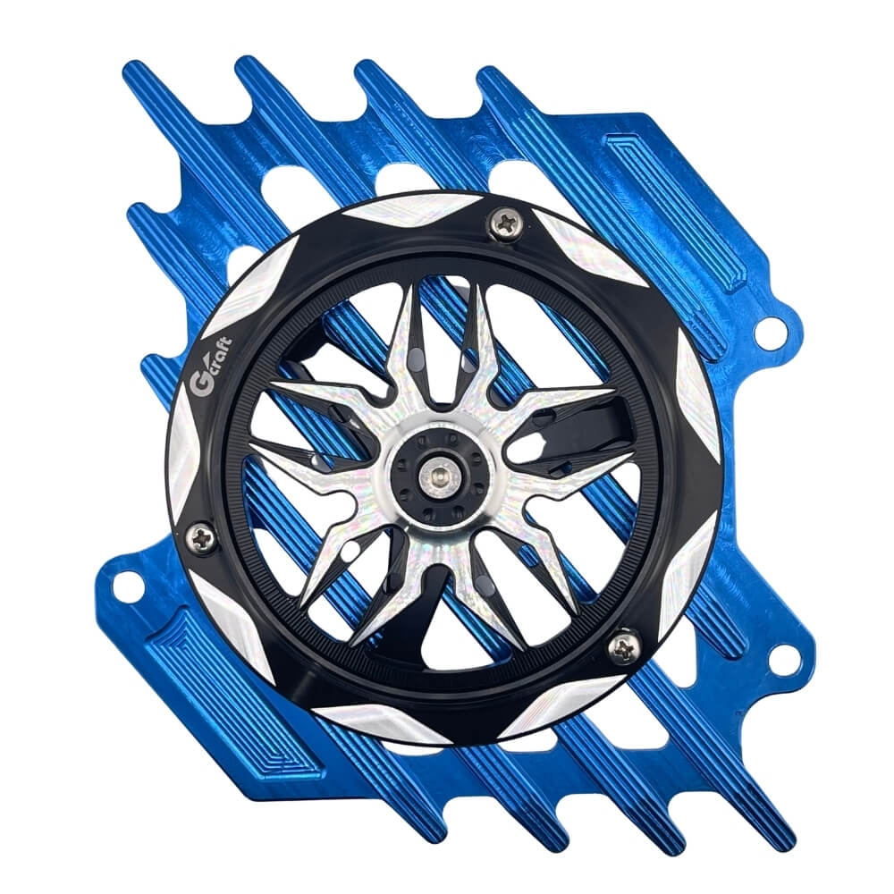 Nâng cấp xế yêu với Combo Che Két Nước CNC 2 Val Xanh Dương Quạt G-Craft! Bảo vệ két nước, tăng tản nhiệt, phong cách 2026 cho Vario 125-150, AirBlade, SH Mode, Honda SH, Click, Lead.