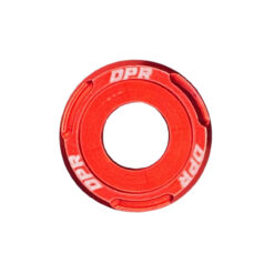 Long đền DPR đỏ khía, long đền CNC màu đỏ, phụ kiện trang trí xe máy, long đền nhôm DPR đỏ, độ xe tay ga 2026