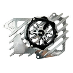 Combo che két nước kèm ốp quạt gió 4 val cnc đen , che két 4 val đen, ốp quạt gió CNC, phụ kiện xe tay ga 4 val, độ xe AB Vario...