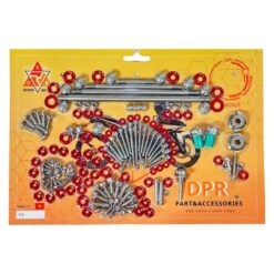 Bộ full xe DPR mẫu S03, full ốc DPR, ốc trang trí xe máy, full ốc nâng cấp xe máy , phụ kiện độ xe 2026.