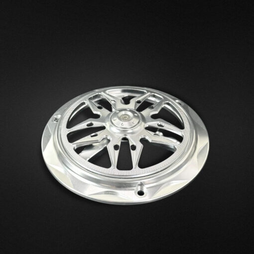 Ốp quạt gió CNC bạc, ốp quạt gió vario bạc, ốp quạt gió air blade, phụ kiện xe tay ga màu đen, ốp quạt tản nhiệt CNC bạc, độ xe full bạc - trắng.