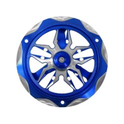 Ốp quạt gió CNC xanh dương, ốp quạt gió vario xanh dương, ốp quạt gió air blade, phụ kiện xe tay ga màu xanh dương, ốp quạt tản nhiệt CNC bạc, độ xe full xanh dương.