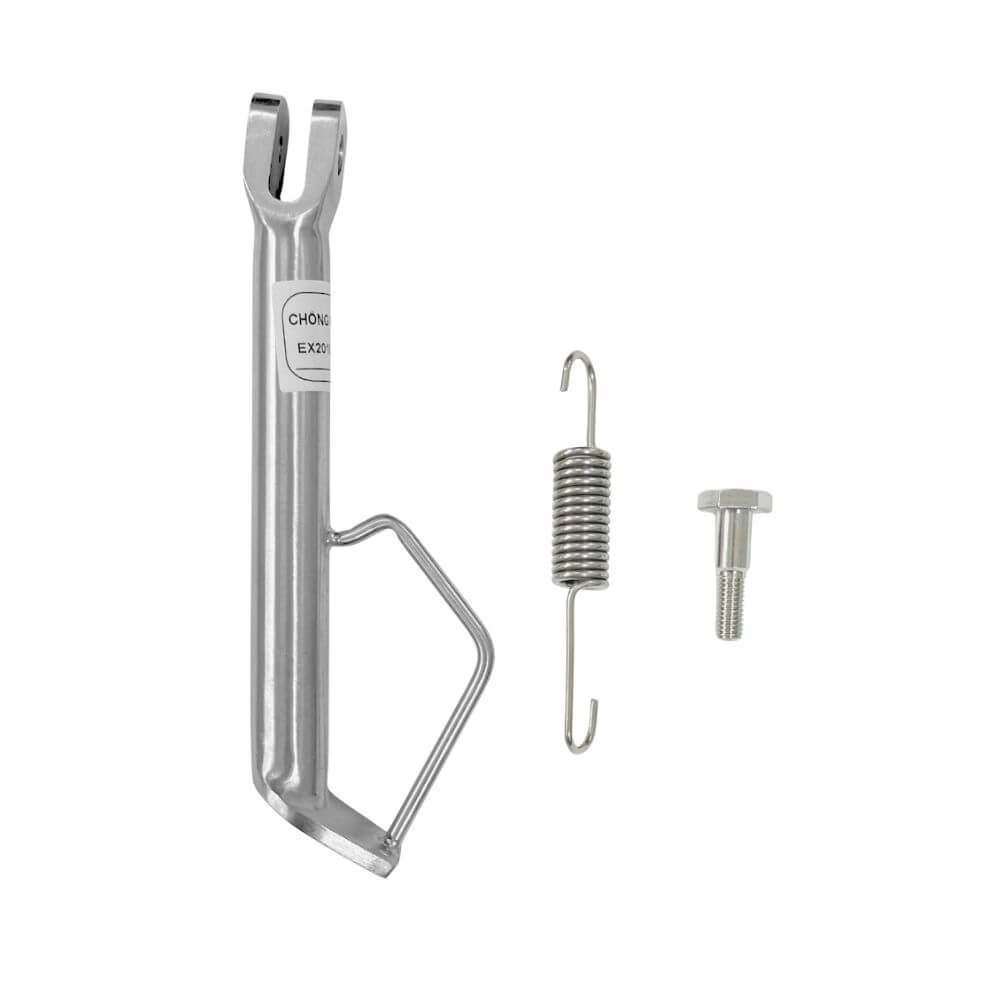 Chân chống nghiêng inox 304, chống nghiêng inox, chân chống inox, phụ kiện dàn chân inox, chống nghiêng xe máy