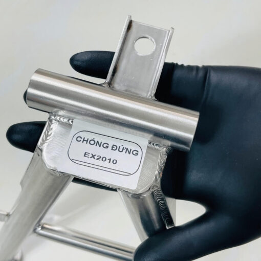 Chân chống đứng inox 304, chống đứng salaya, chân chống đứng inox, phụ kiện salaya, chống đứng xe máy